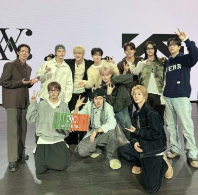 松下洸平、韓国・YG本社に日本メディア初潜入　TREASUREが案内＆2曲披露