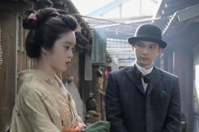 『ばけばけ』錦織、なぜかヘブンを避けて迎えに来ない　第56回場面カット