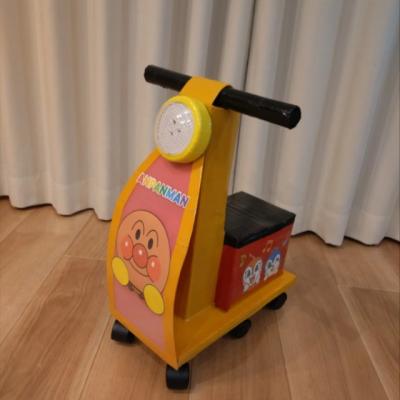 「ママが作ってくれた！」牛乳パック製“アンパンマンバイク”に娘が大喜び　プロ顔負けの完成度に「売り物レベル」「天才」