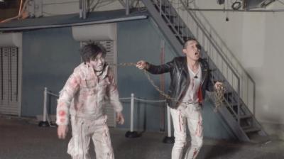 ゾンビ化したしずる純を救え！相方・池田がくっきー！＆ザコシ＆川北＆ケムリと救出に奔走　『MAD5』#3