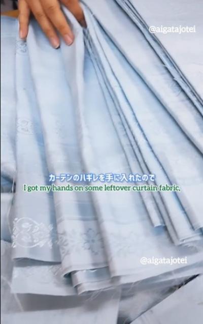 プロがカーテンで18世紀の貴族ドレスを作ってみたら…圧巻の手仕事に「これは眼福！」「まるで“スカーレット”！」