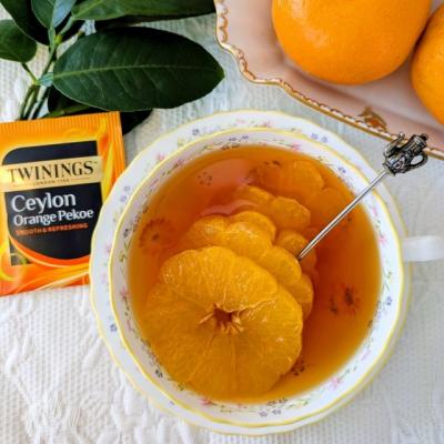 “寒い季節にぴったり”「冬のみかんティー」を紅茶のトワイニングが伝授「簡単で美味しそう」「このためにみかんを買いに行きたい」
