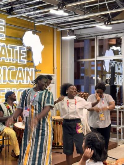 大阪・関西万博のアフリカンダイニング、アメ村に復活　毎日生演奏、週末はアフロビーツで踊れる