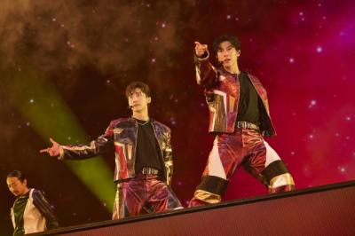 東方神起、自身“3度目”日産スタジアム公演に計13万人集結　日本デビュー20周年記念でファンに感謝