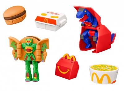 【きょうから】マクドナルド、ハッピーセット「マクドナルドロボ」　「ナゲットロボ」「デリバライオン」など全8種