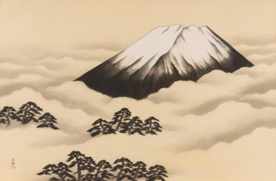 “日本画の巨匠”横山大観の貴重な大作、公開オークションに登場