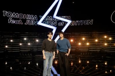 ENHYPEN・JUNGWON、日本の音楽番組に単独初出演　山下智久と「声」を初披露