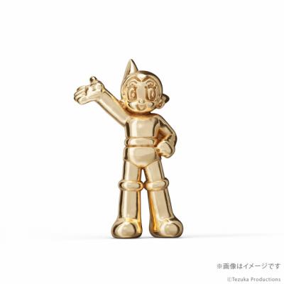 鉄腕アトム＆ヒョウタンツギ＆ブッダ、18金ミニフィギュアに　手塚治虫氏の漫画家デビュー80周年の節目に制作