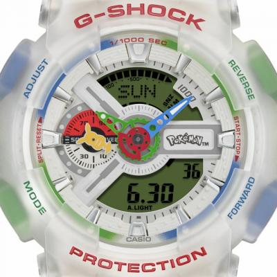 「G-SHOCK」ポケモンの30周年モデル予約受付スタート　バンド全体にデザインされた30匹