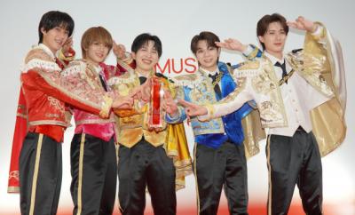 【FNS歌謡祭】M!LK、宝塚歌劇団花組とコラボ「惚れちゃうぜ滅！」「景気が良い！」　花組の粋なサプライズも話題に