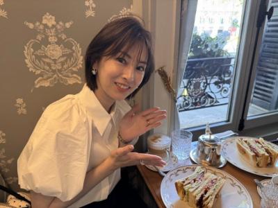 北川景子、パリ観光楽しむオフショットを大量投稿　“おみやげ”のボウルにえだまめ盛った様子も紹介「絵柄が素敵」「絵画みたい」
