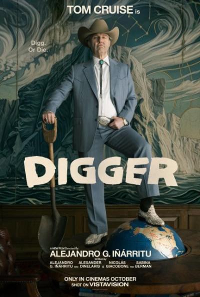 トム・クルーズ“激変”白髪＆ぽっこりお腹の石油王に　新作『DIGGER／ディガー』10・9日本公開