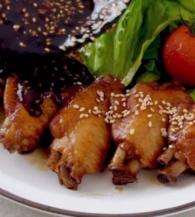 調味料は2つだけ＆10分で完成、『手羽先』の“ご飯泥棒レシピ”「甘じょっぱいがクセになる」