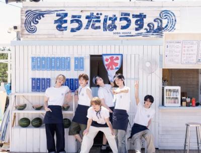 TWS、日本カムバック「SODA SODA」MV公開　海の家「そうだはうす」が舞台【オリコン独占カット】
