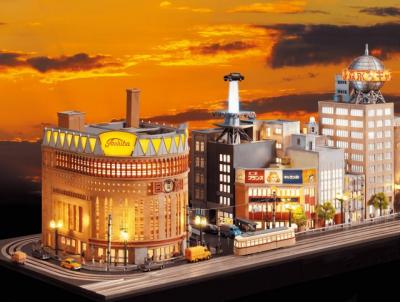 昭和の銀座の街並み、150分の1スケールで再現　『なつかしの銀座をつくろう』刊行へ