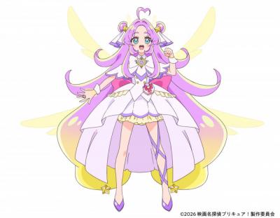 映画『名探偵プリキュア！』フューチャーフォーム解禁　黄金の羽で上品な装い！TV版の新フォーム発表