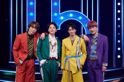CDデビュー記念！ふぉ～ゆ～初の冠音楽番組　憧れの“Mステの階段”から登場「夢のような時間でした」