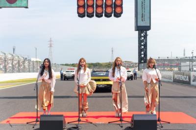 Be-ray、鈴鹿サーキットで自身初の日本国歌斉唱　SUPER GTで大役「本当に光栄」