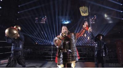 【超RIZIN.5】榊原CEO「強者たちよ、いざ出陣じゃー!!」甲冑姿で大会を幕開け